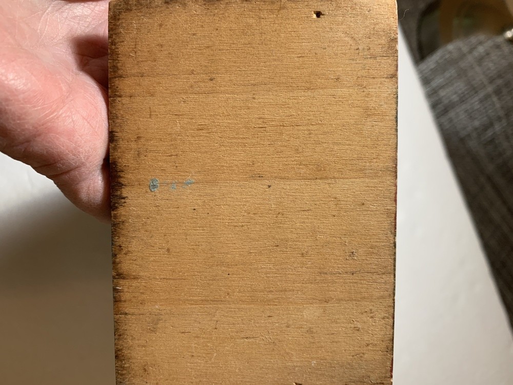 Match Box Holder Wood