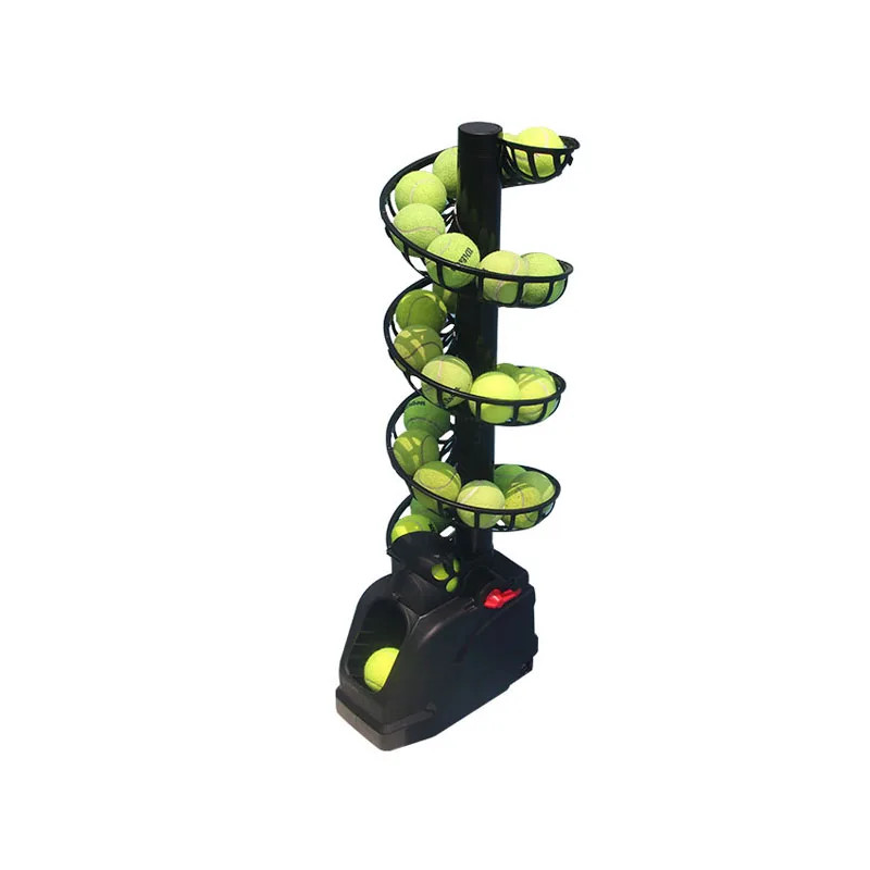 Tennis Ball Throwing Machine Coach Ball Feeding Machine Practice Device