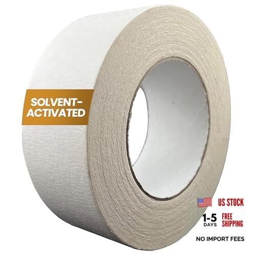 Brampton Golf Grip Tape Roll, Premium Solvent-Activated Double Sided Adhesive