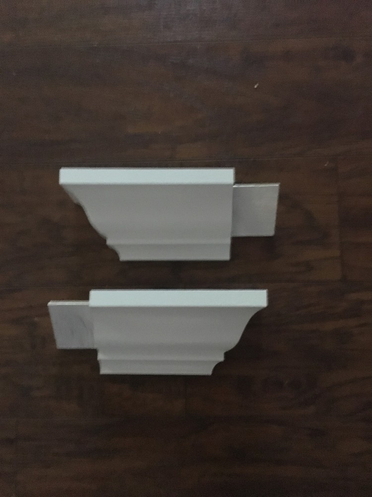 Crown Molding Transitions Low Profile End returns For 2 5/8” (2 pack)