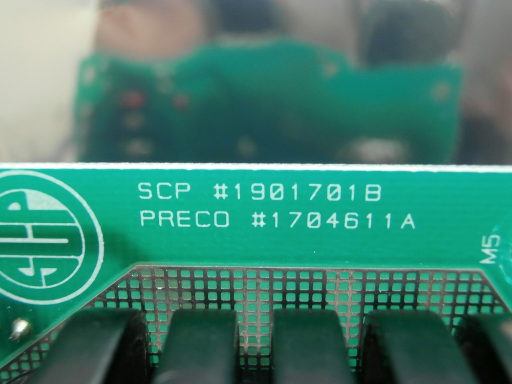 SCP Global Technology 1901701B EMO Alarm System Controller PCB 9400 Used