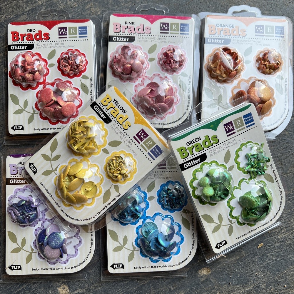 We R Memory Keepers 42/Pack Brad glitter