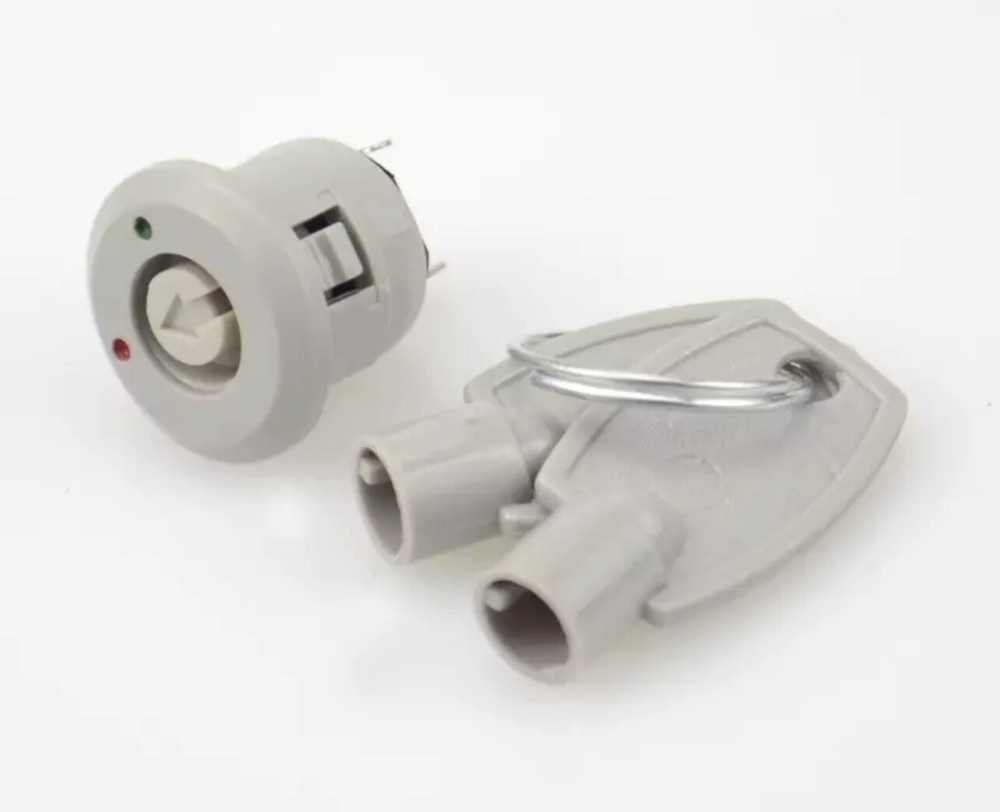 2 Sets Key Switch OFF ON 12mm Lock toggle lock security electronic - 125v C37