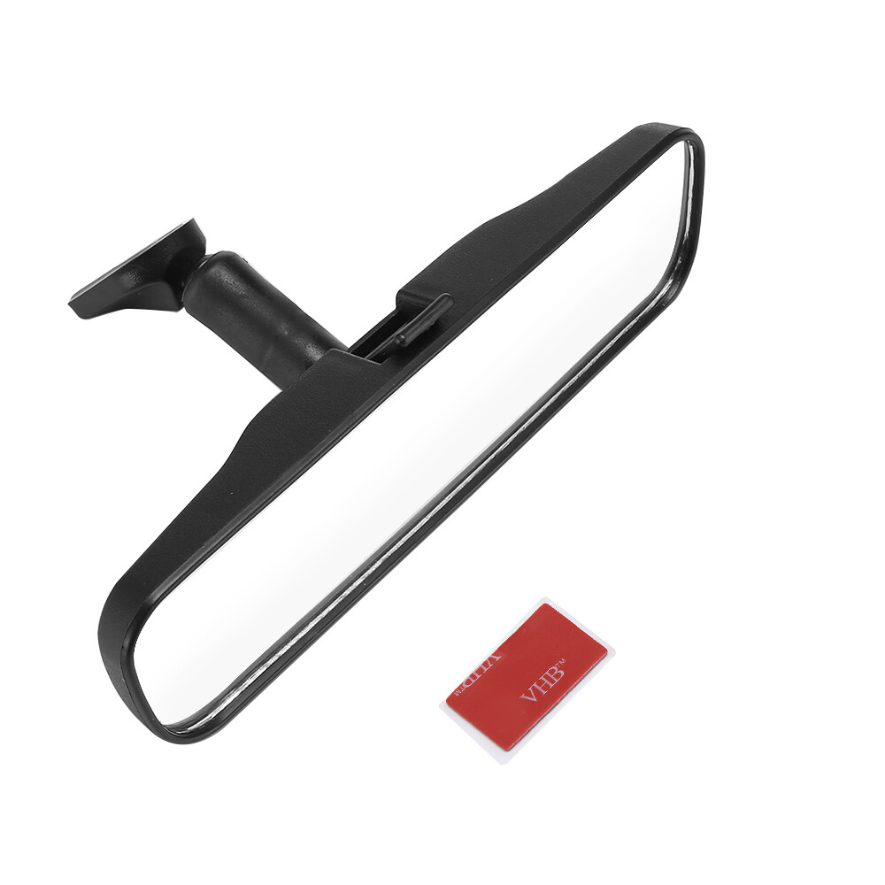 Quality 8" Black Rear View Mirror Interior Replacement Day Night For Universal
