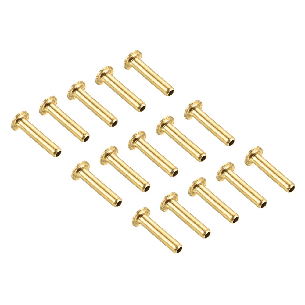 15 Pack 2mm Tube Brass Compression Fittings Insert Tube Support Sleeve Fitting