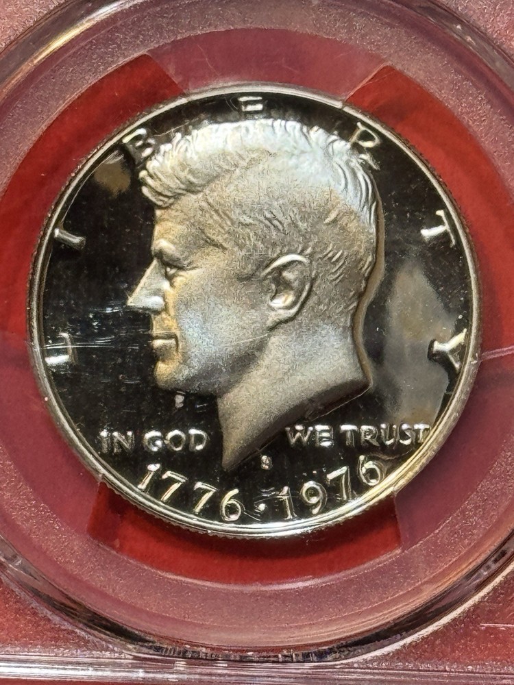 1976-S Silver Kennedy Half Dollar - PCGS PR69DCAM. ***40%Silver ***