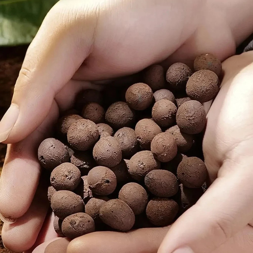 500g Expanded Clay Pebbles for Hydroponic Growing & Plants