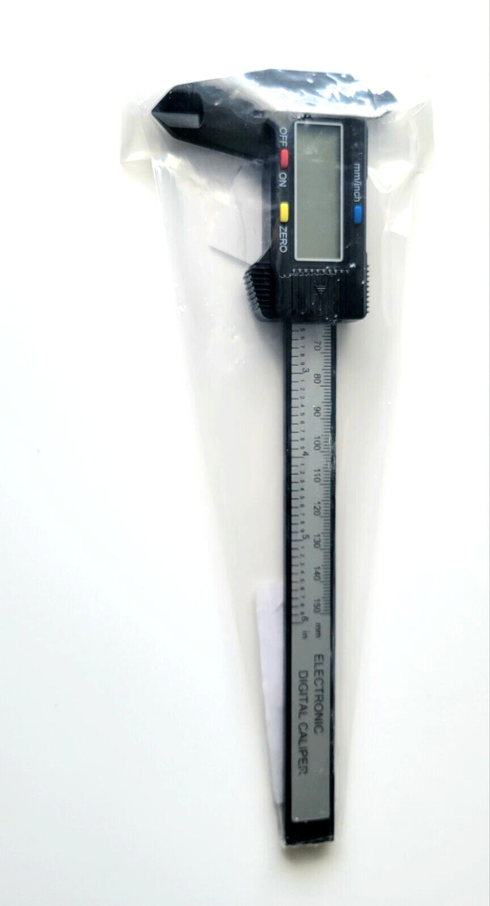 Digital Caliper 6" measuring tool ;Electronic micrometer caliper with large Lcd