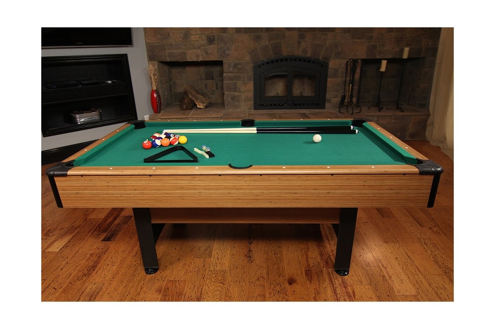 Mizerak Dynasty Space Saver 6.5' Billiard Table with Leg Levelers, Automatic ...