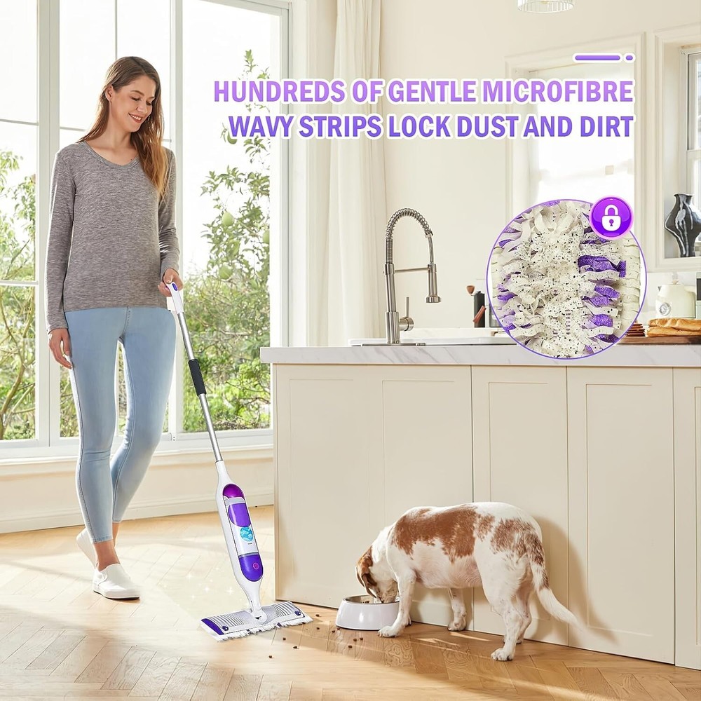 PowerMop Pad Refills - 25 Disposable Cleansing Pads for Multi-Surface Perfection