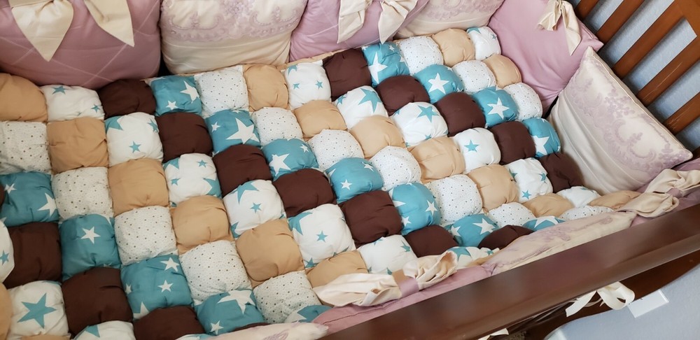 Modern Baby Comforter, Pillow, Sheets Set