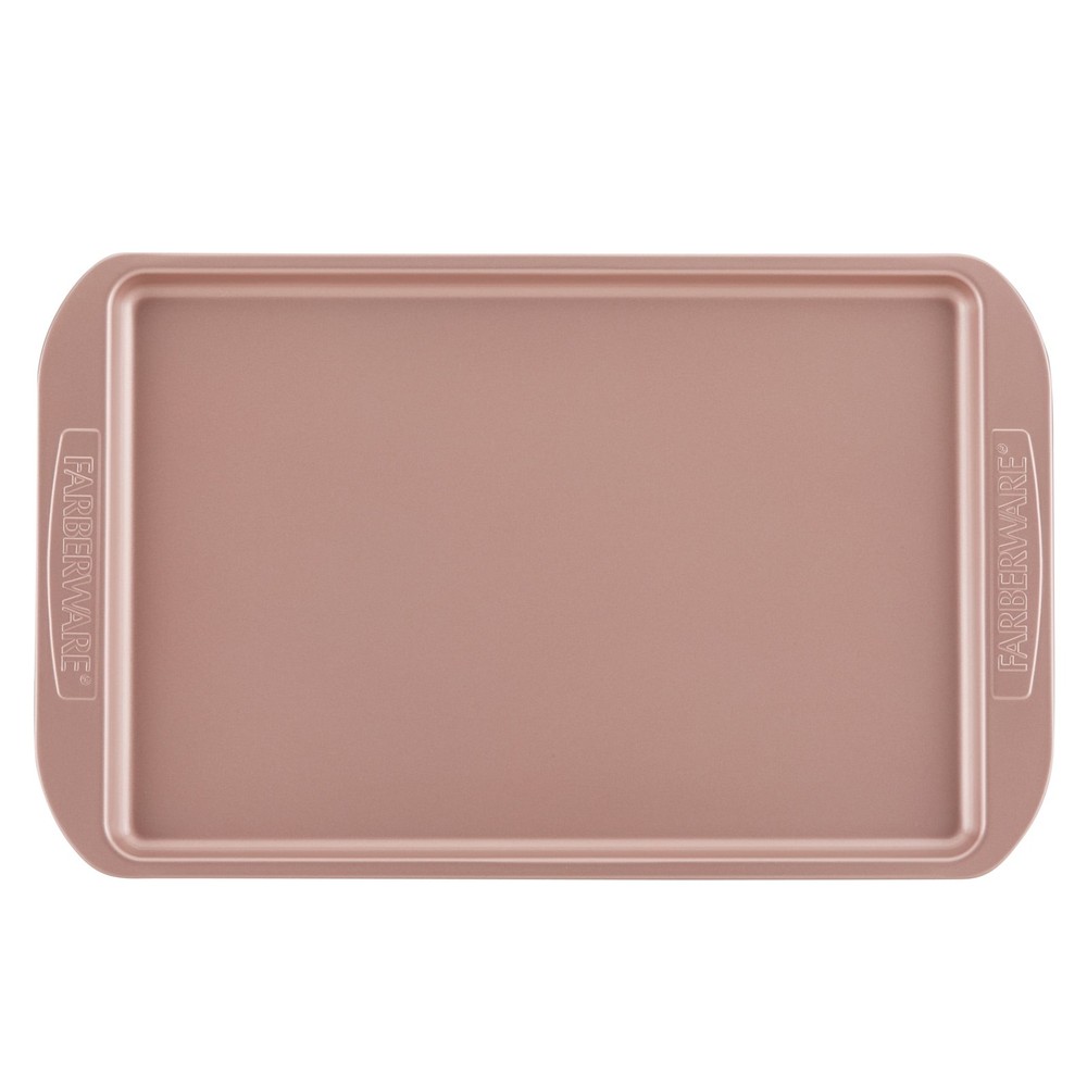 4 Piece Rose Gold Bakeware Set Nonstick W/ Dishwasher Safe & Stackable