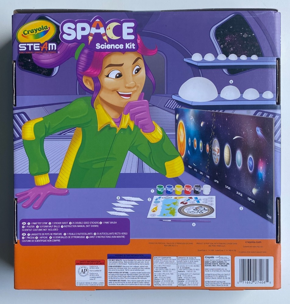 Crayola STEAM Space Science Kit (Unopened)
