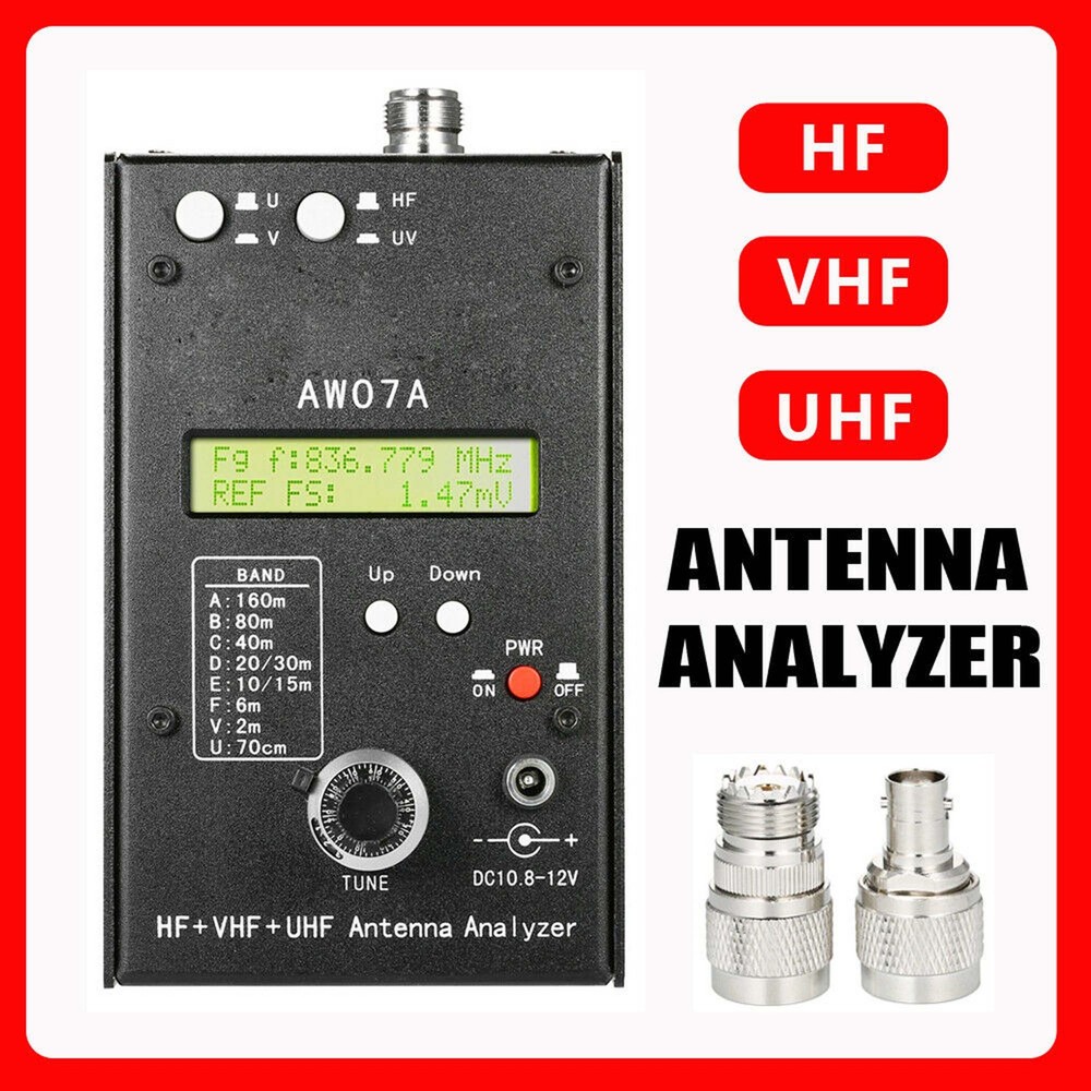 UHF Antenna Analyzer Antenna Meter AW07A Antenna Tester HF Analyzer