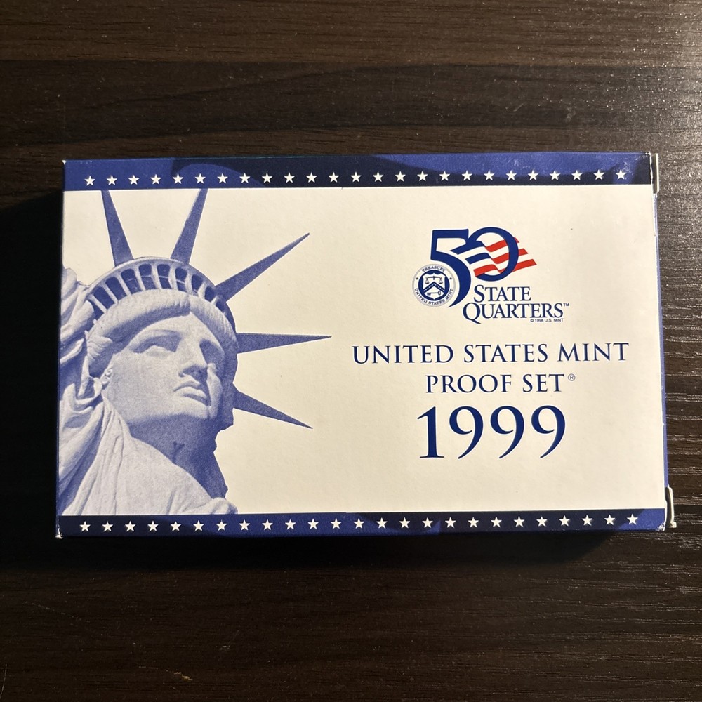 1999 Proof Set - 9 Coin Set