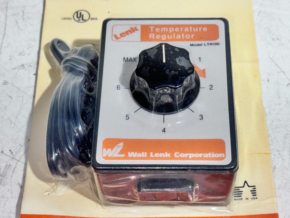 Wall Lenk Temperature Regulator Model LTR100