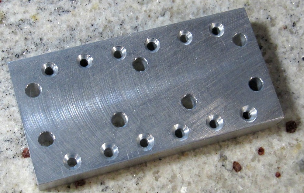 Telecaster Vintage/Modern Bridge String Hole Drilling Guide USA Luthier Made