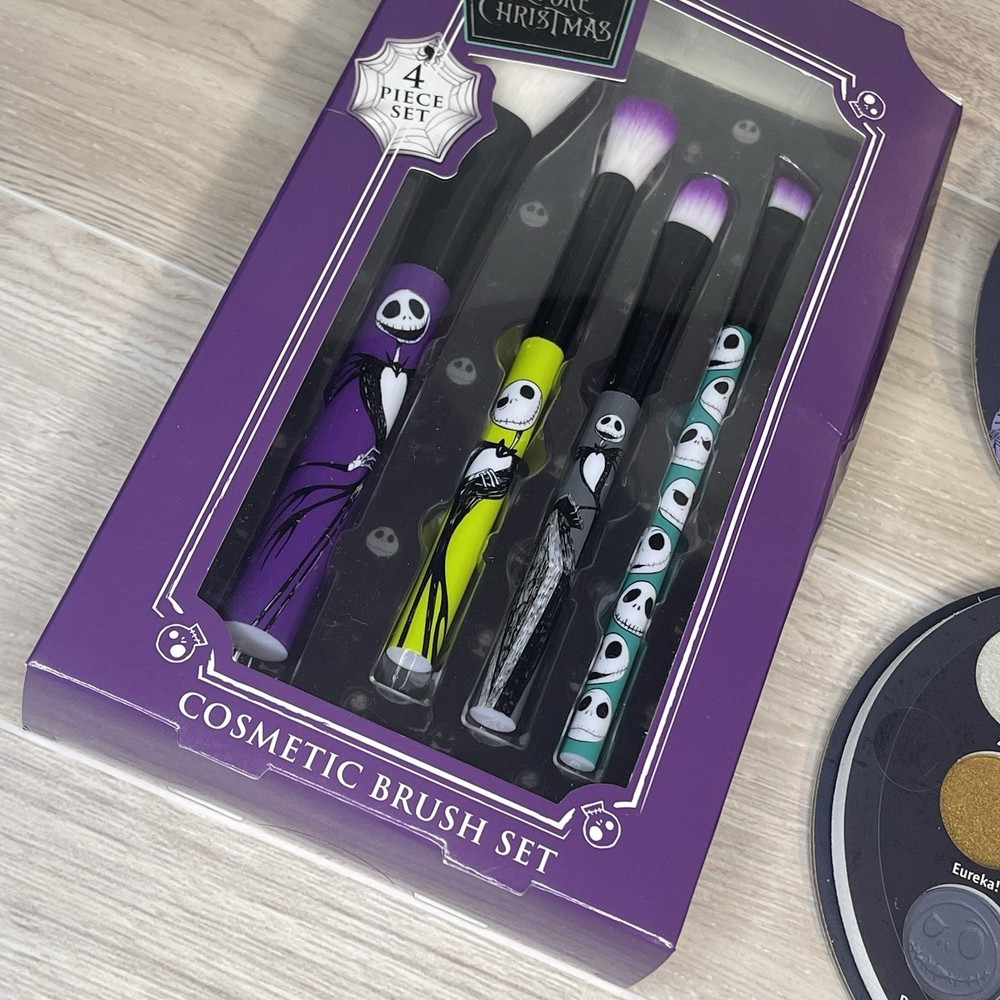 Nightmare Before Christmas Makeup Three Piece Set New In Packaging