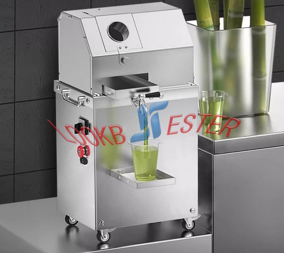 Automatic Electric Sugar Cane Juicer Sugarcane Juice Press Machine 220V