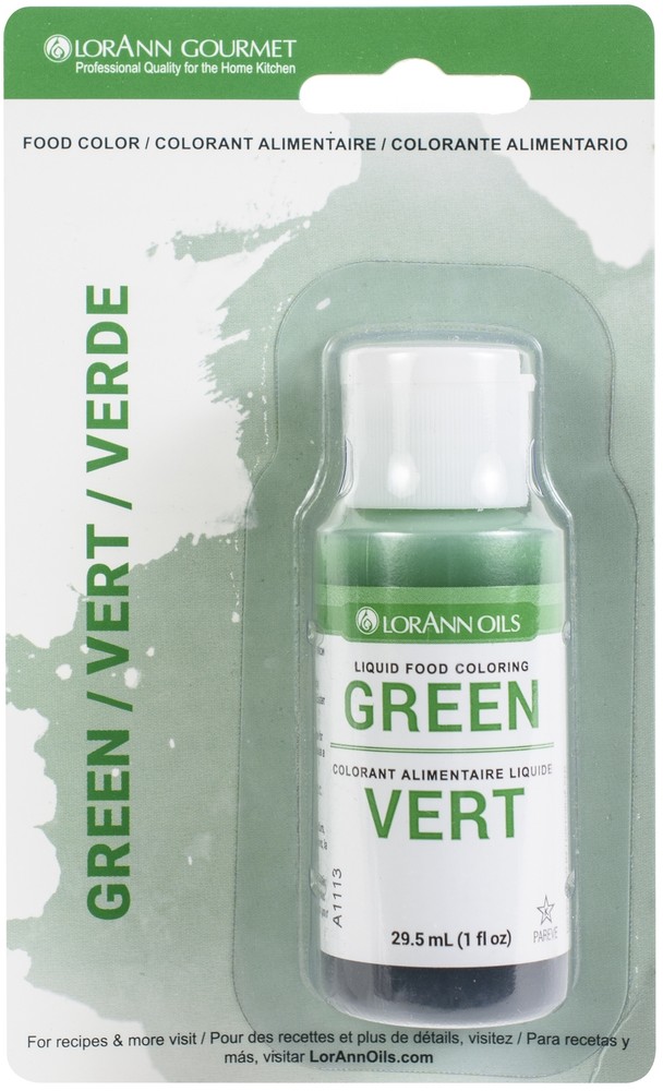 Liquid Food Color 1oz Green