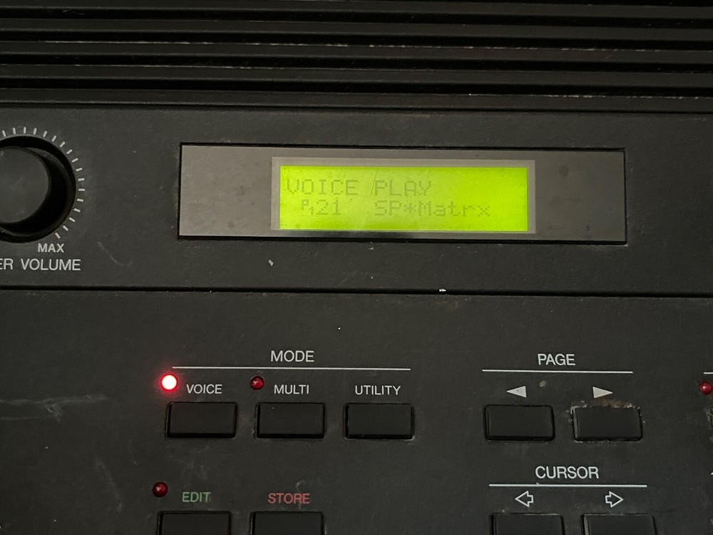 Vintage (1990) Yamaha TG33 Vector Synthesis Module