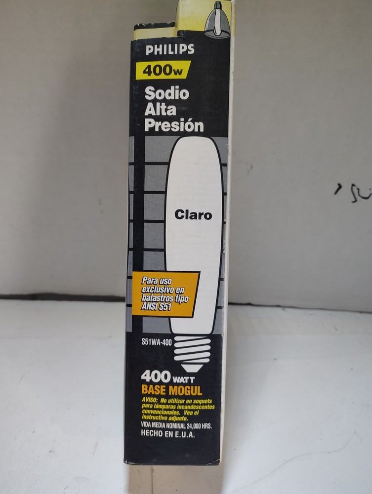 Philips 400W High Pressure Sodium Bulb