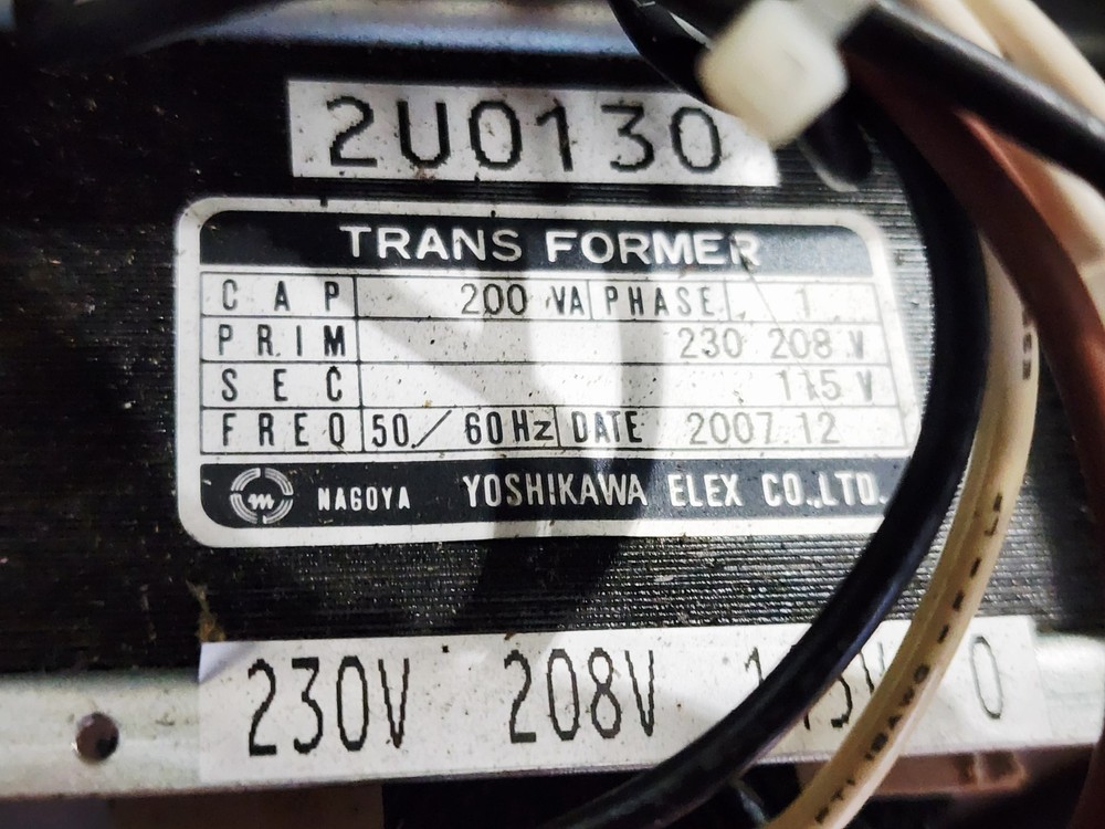 Yoshikawa 2U0130 Transformer
