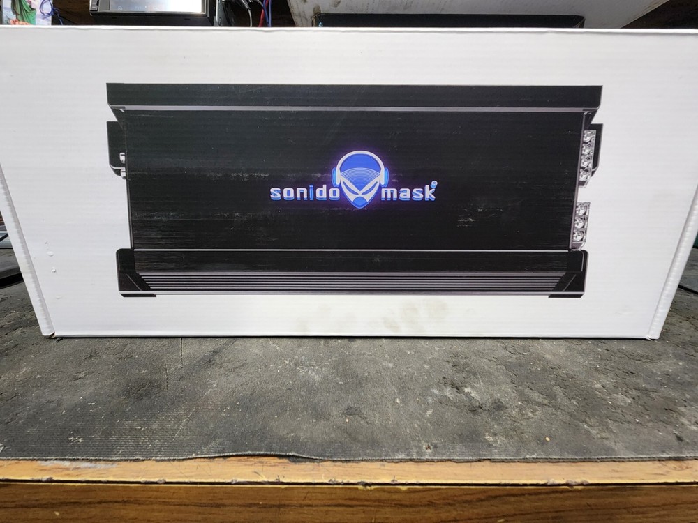 Sonido Mask Class D Monoblock Car Amplifier 1909 Watts Rms