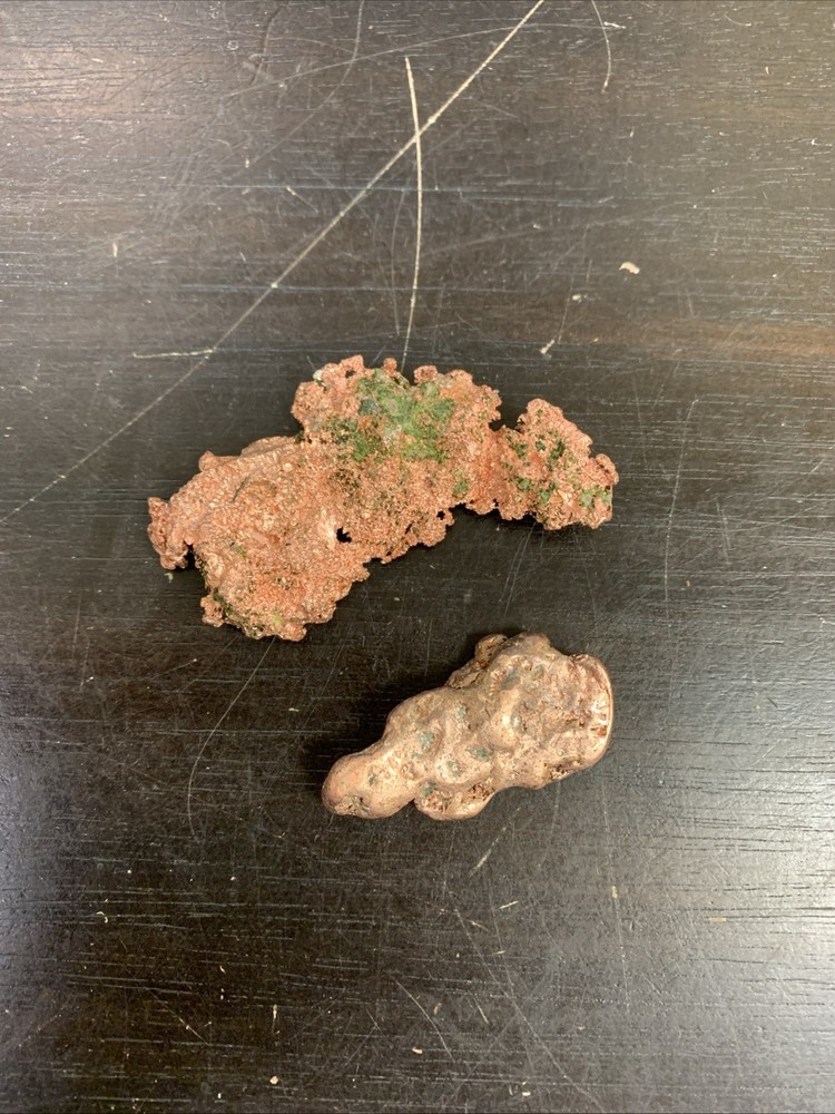 Copper Ore Two Specimens