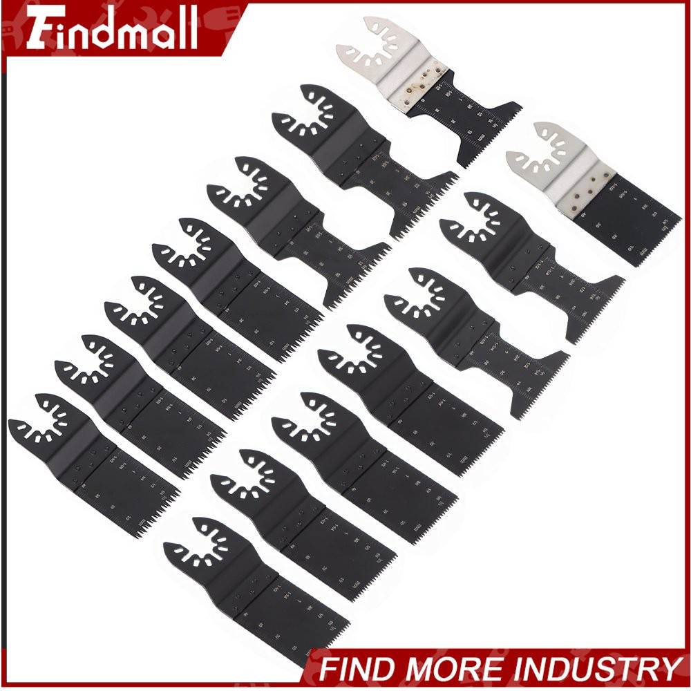 Findmall 14 Pack Oscillating Multi Tool Saw Blade