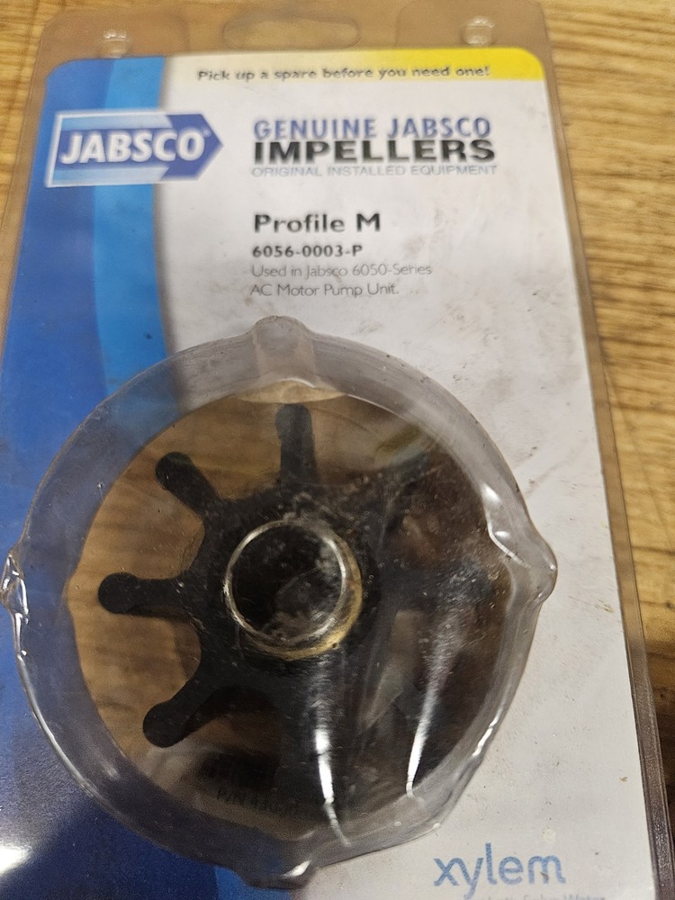 New Jabsco Impeller Kit - 6056-0003-P