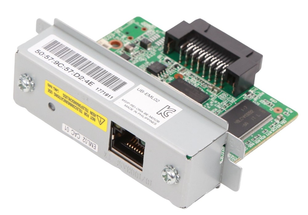 Epson UB-EML02 Multilingual Ethernet Interface Card for Epson Printers (New)