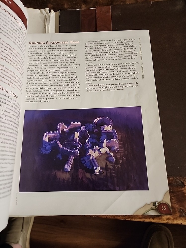 Dungeons & Dragons Essentials Dungeon Master's Kit 2010 Not Complete W/Extras