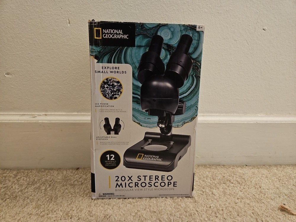 National Geographic 20x Stereo Microscope ***OPEN BOX***