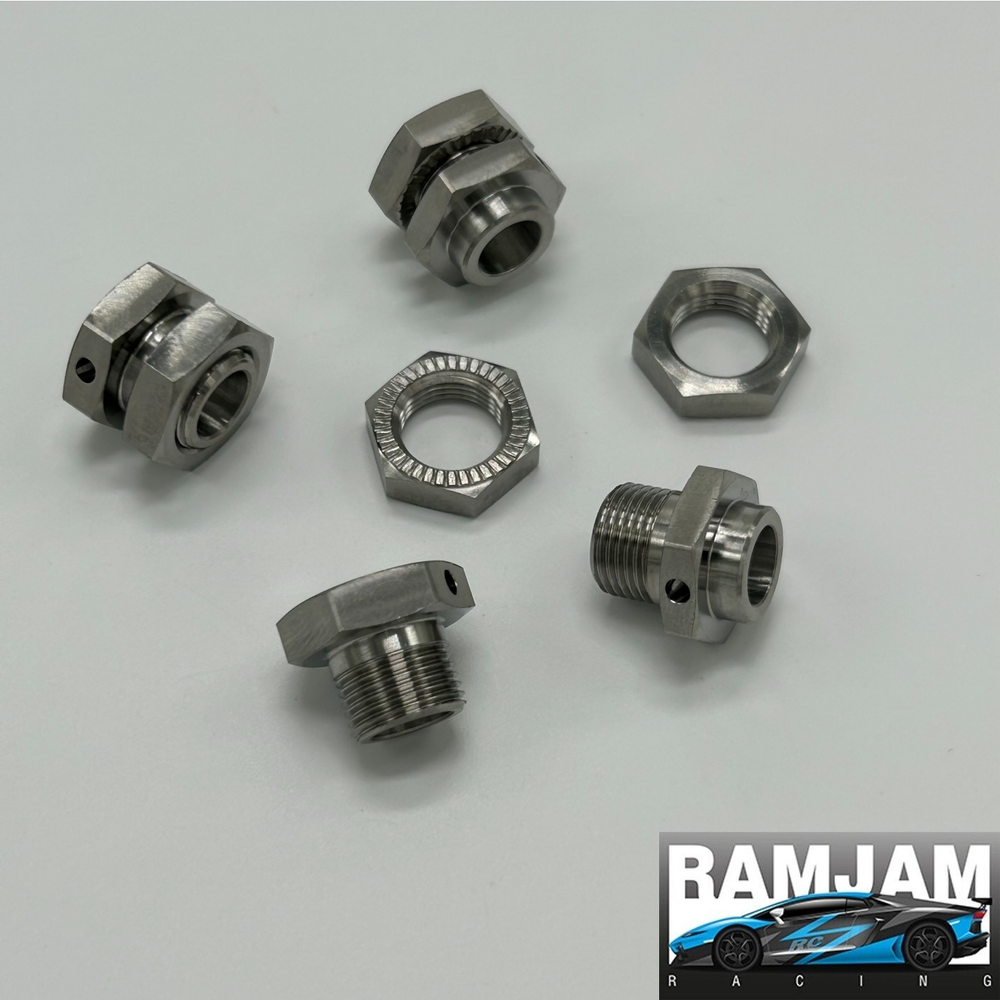 Arrma Limitless v2 Titanium Wheel Hex Set 17mm