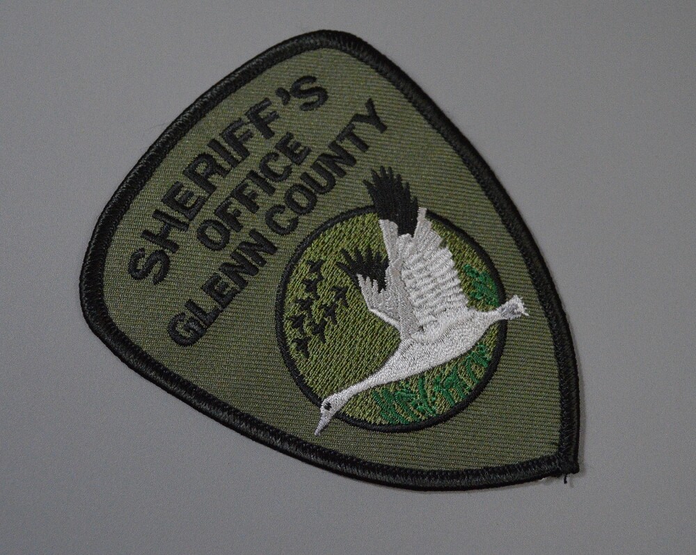 Glenn County California Sheriff SWAT Subdued Patch ++ Mint CA