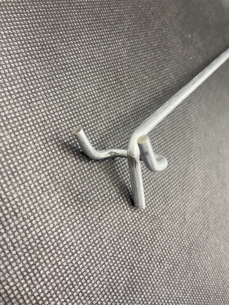 (20 Count) Peg Hook Ball End 6” Retail Shelving Hooks