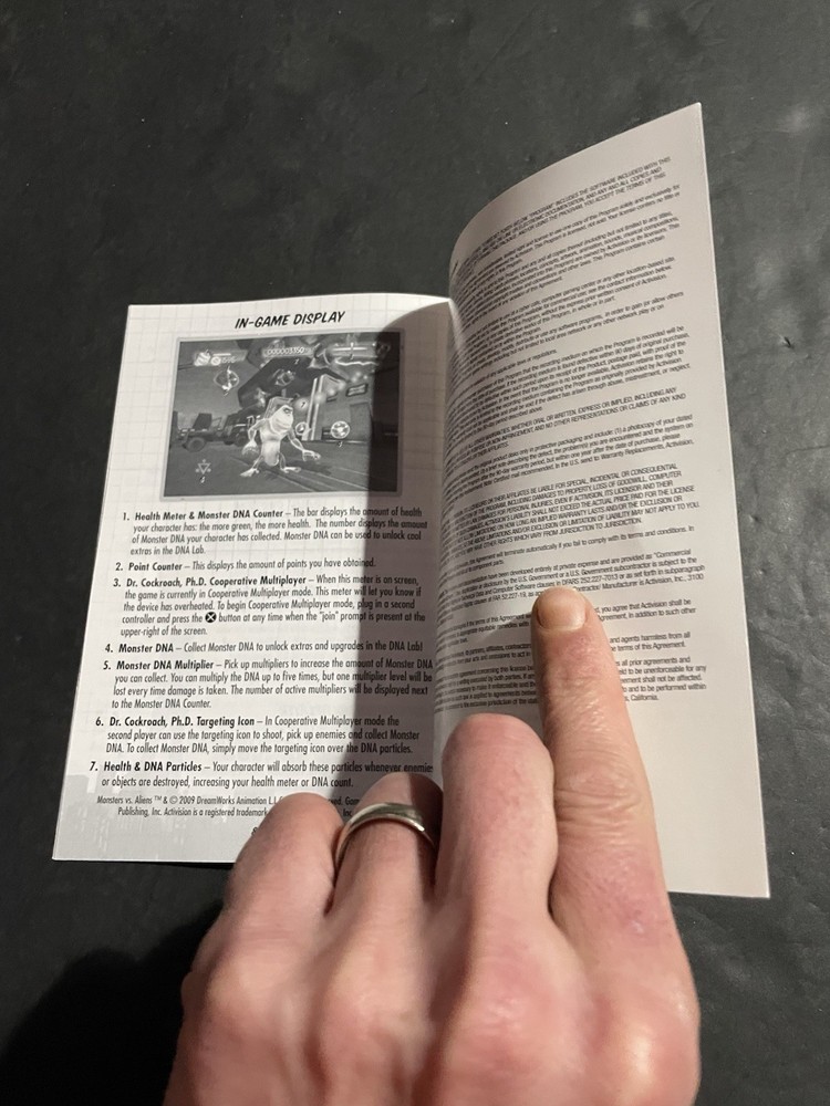 monsters vs aliens ps2 manual Only