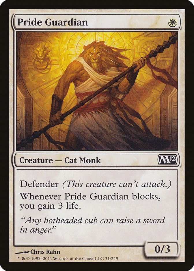 Pride Guardian Magic 2012 (M12) 31 MTG LP