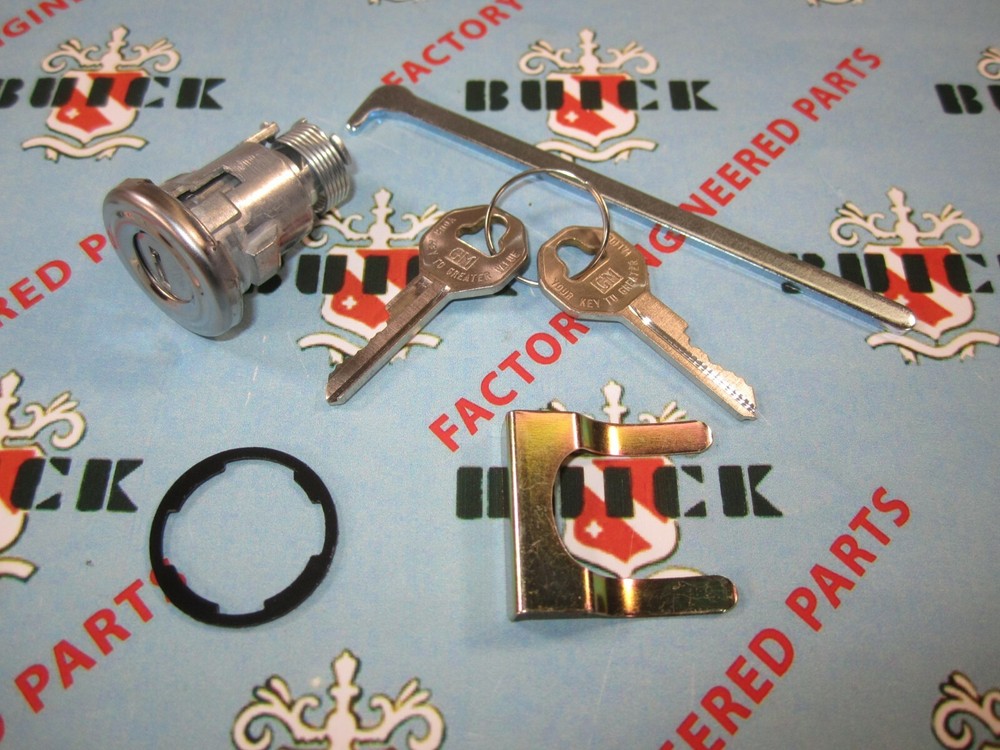 1955-1958 Buick Trunk Lock with 2 Authentic GM Keys