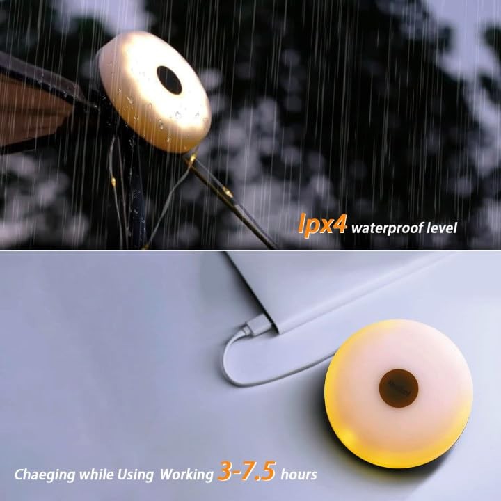 Camping Lights String, Outdoor String Light with 5 Lighting Modes, Quick 32.8ft