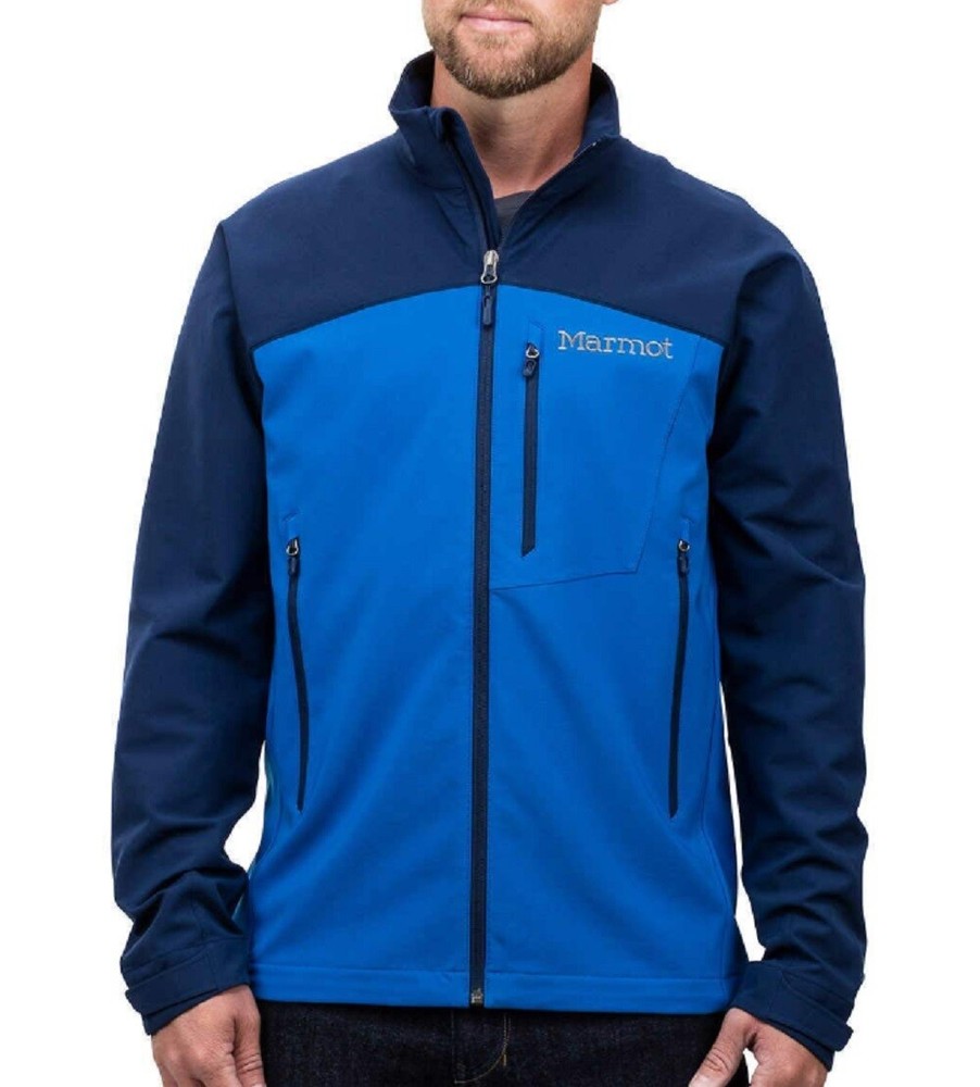 Marmot Mens Soft Shell Jacket True Blue/Arctic Navy