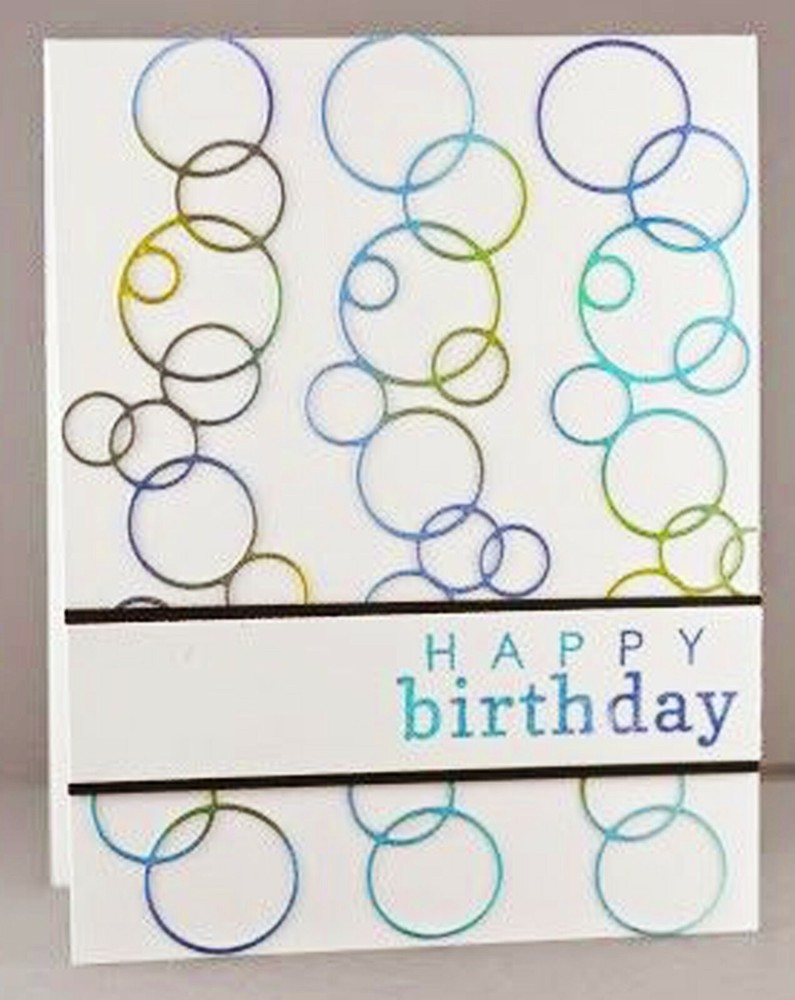 Sizzix Thinlits Bright Bubbles die #661166 Retail $14.99