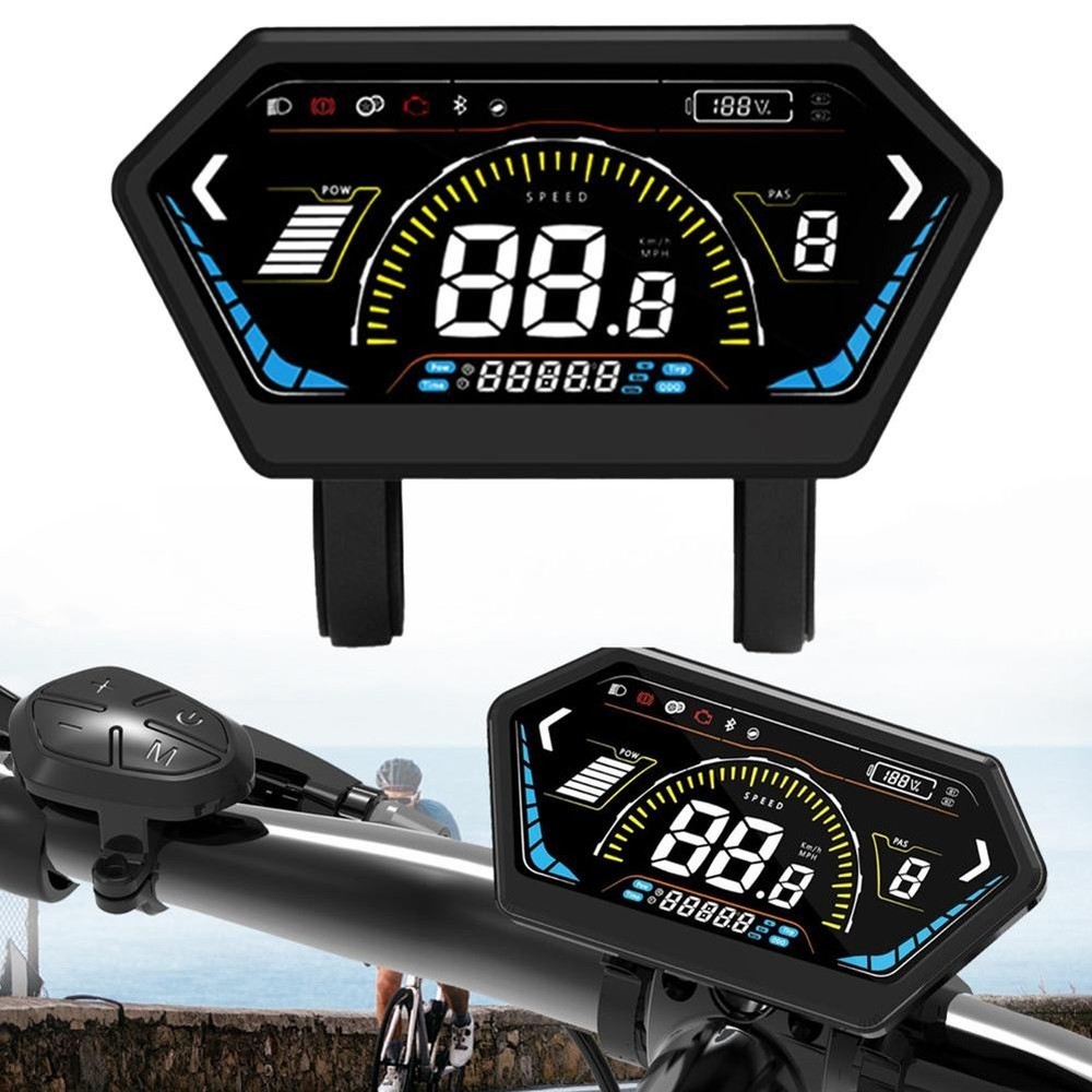 Wide Compatibility Ebike LCD Display Suitable for Various Modifications