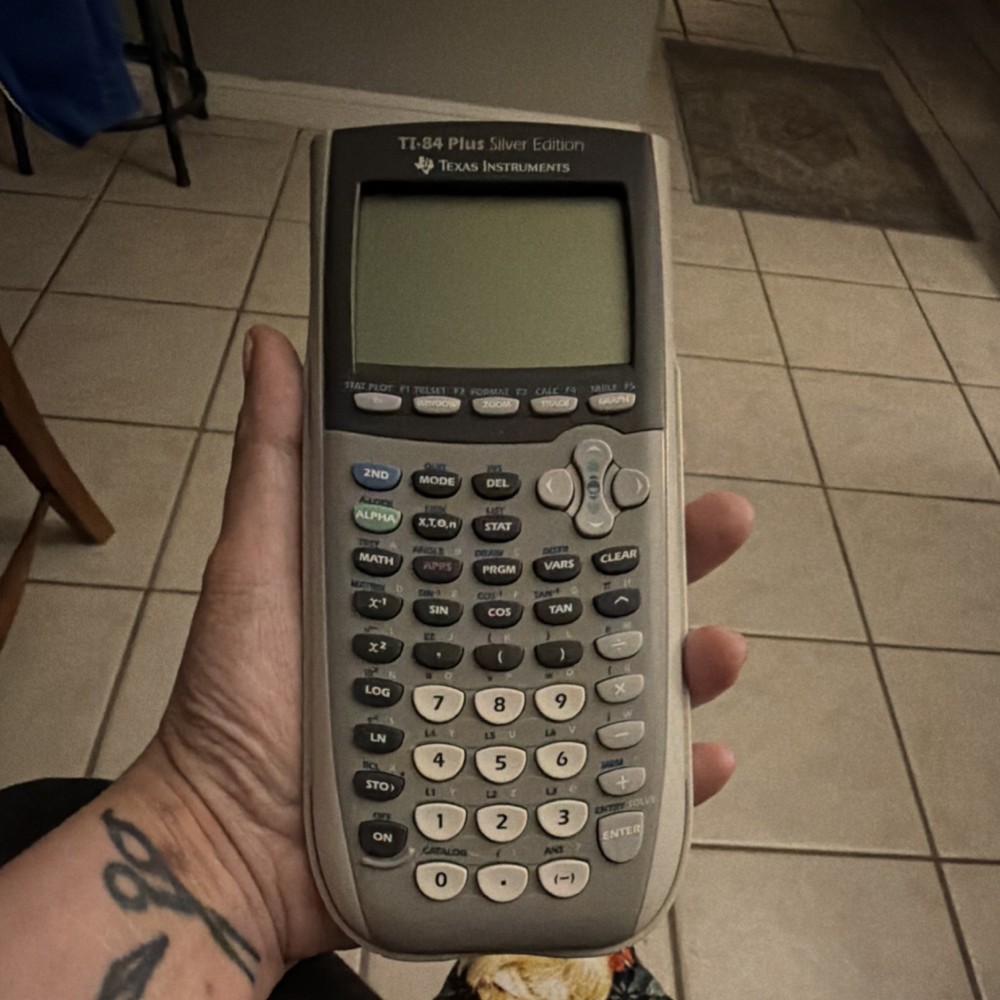 Texas Instruments TI-84 Plus Silver Edition Graphing Calculator, Programmable U…