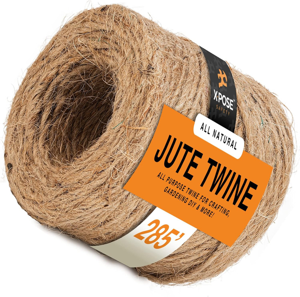 Jute Twine 285FT Natural Brown Craft String