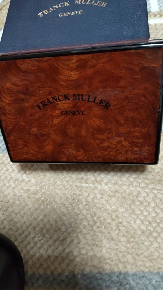 Franck Muller Luxury and Authentic Storage Case Premium Packaging Collective