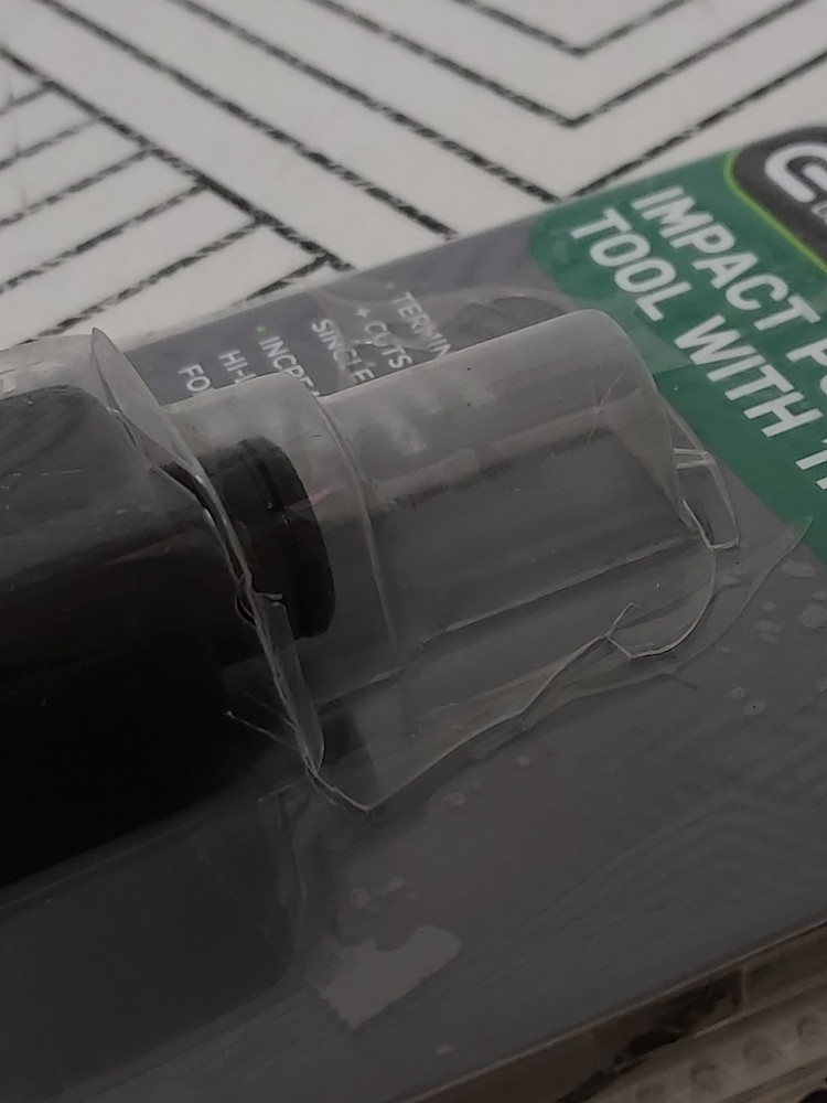 🥥 Impact Punch Down Tool Black🆕️👉AS SHOWN👈READ BELOW👇