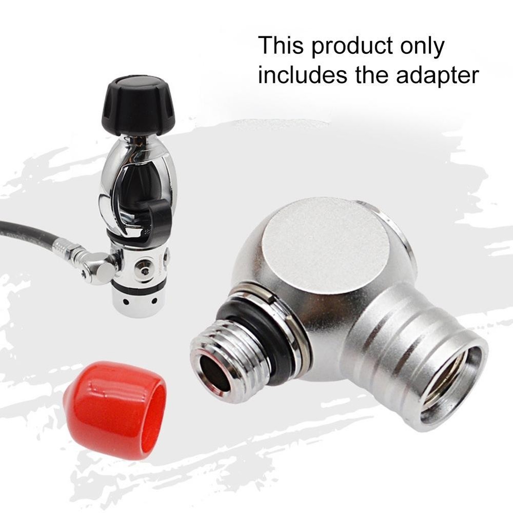 Reliable Diving Low Pressure Hose Adapter for First Stage to Second Stage