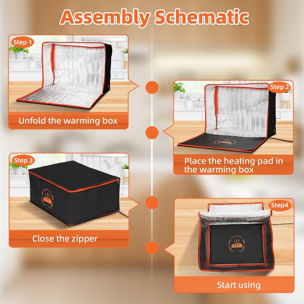 Bread Proofing Box Used to Provide Sufficient Temperature for Bread Proofing,...